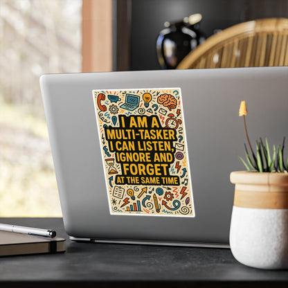 Multi-Tasker Vinyl Decal