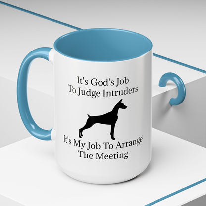 Arrange The Meeting 2-Tone Coffee Mug