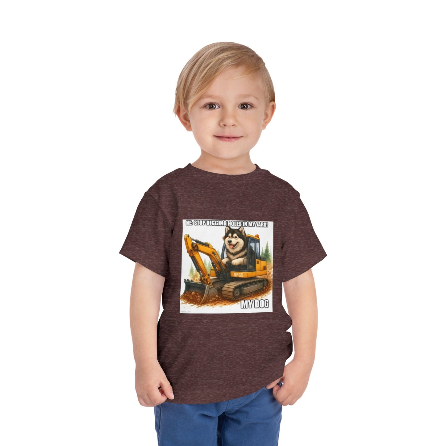 Digmaster 2000 Toddler Unisex Short Sleeve Crewneck Tee