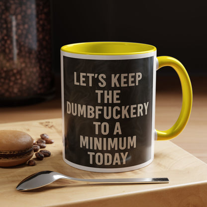 Dumbfuckery 2-Tone Coffee Mug