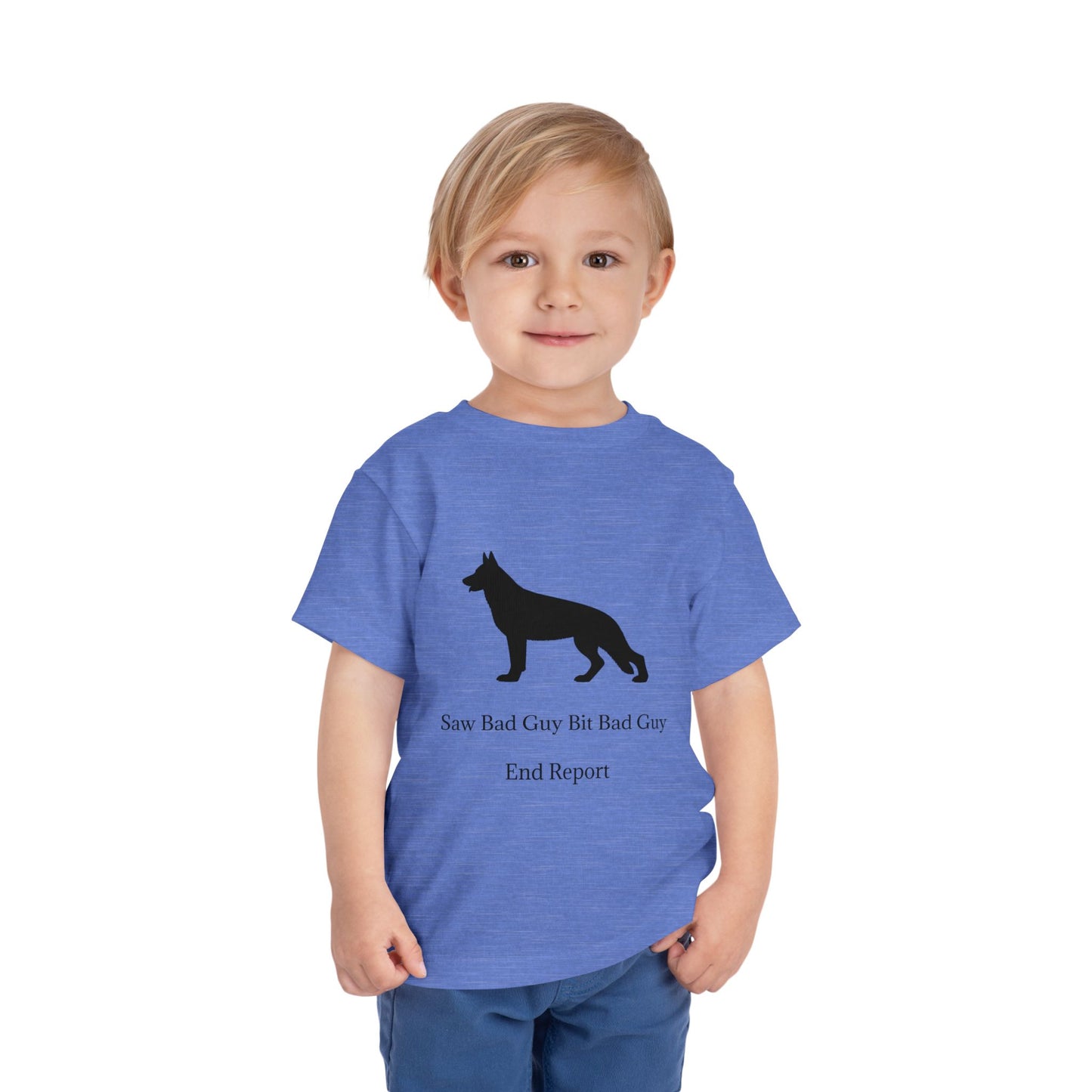 Bad Guy Toddler Unisex Short Sleeve Crewneck Tee