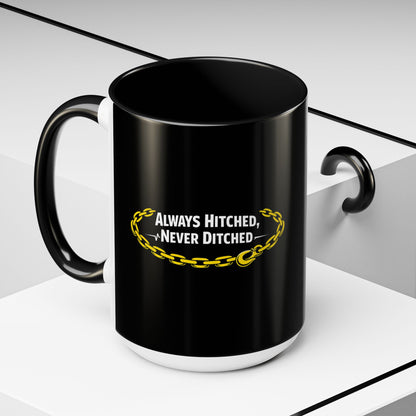 Always Hitched 2-Tone Coffee Mug