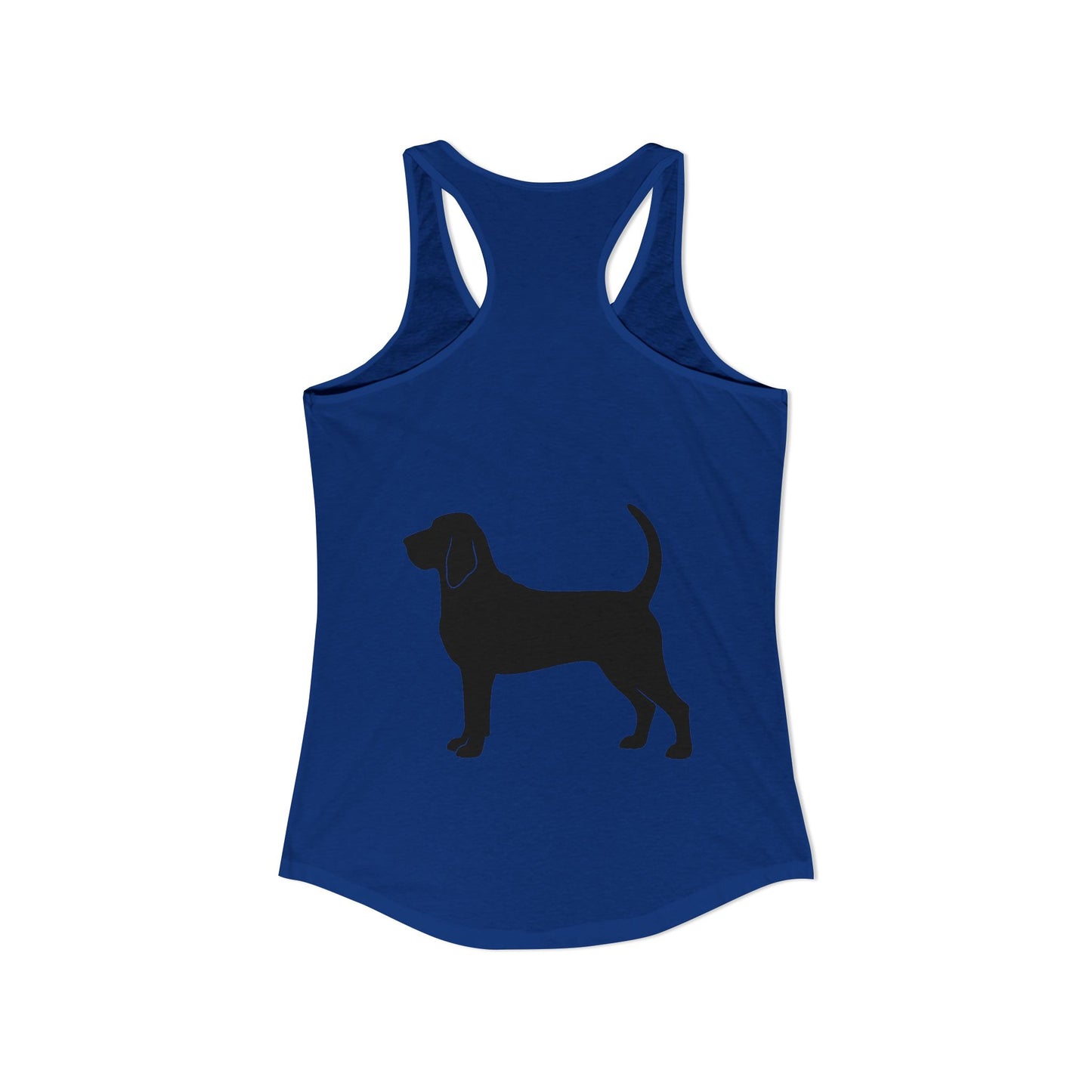 Bloodhound Silhouette Women's Racerback Tank
