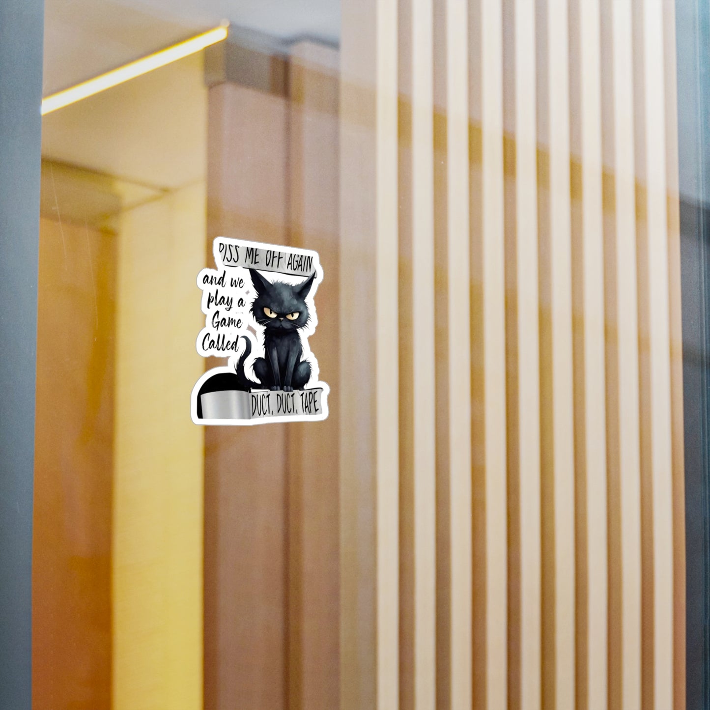 Duct, Duct, Tape Vinyl Decal