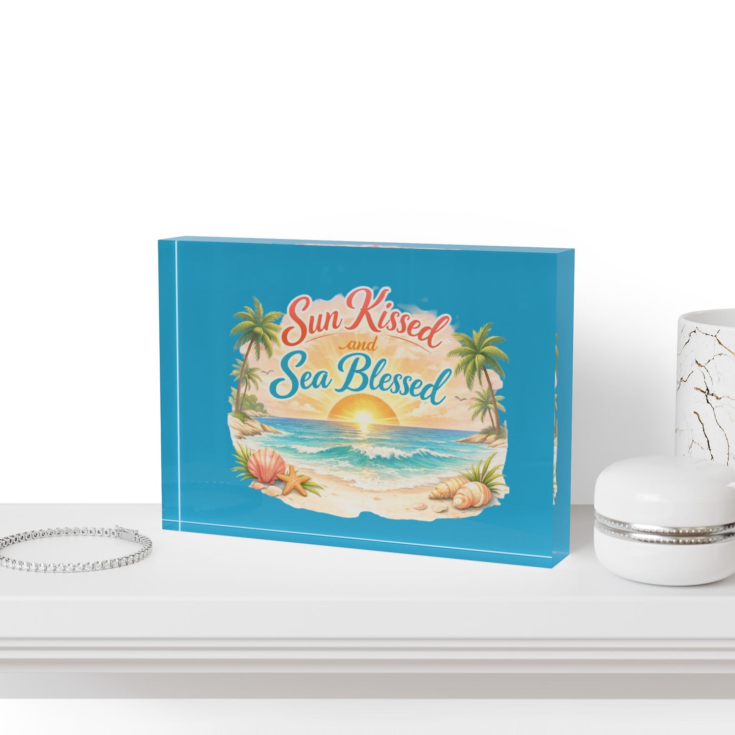 Sun Kissed Acrylic Photo Block