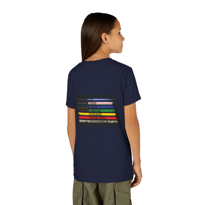 First Responder Youth Unisex Short Sleeve Crewneck Tee