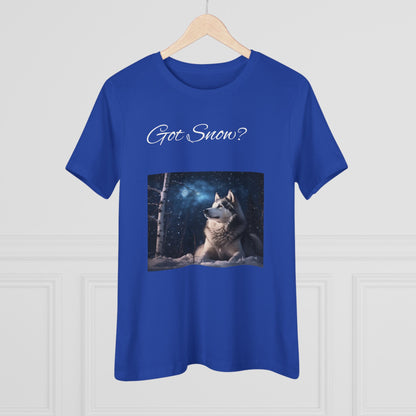 Got Snow? Women's Short Sleeve Crewneck Tee