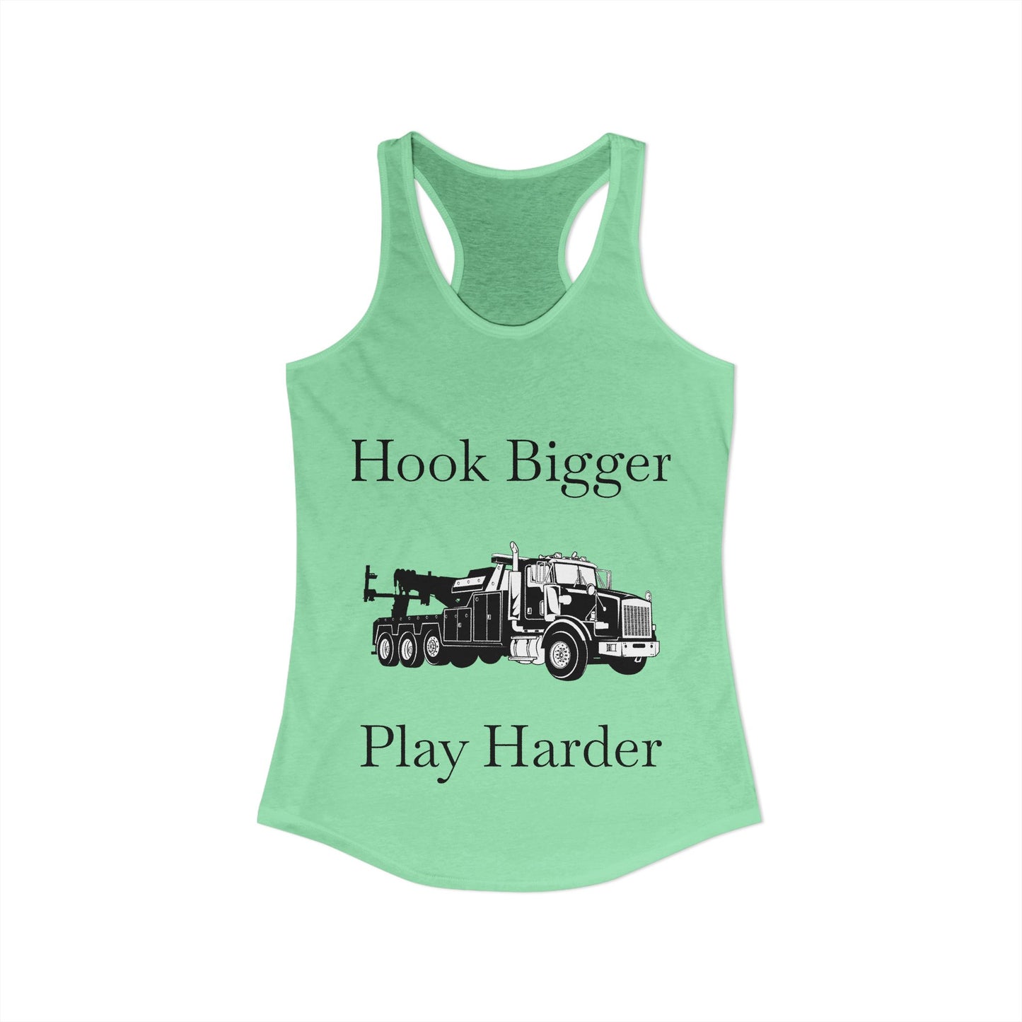 Hook Bigger Women's Racerback Tank