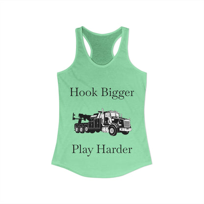 Hook Bigger Women's Racerback Tank