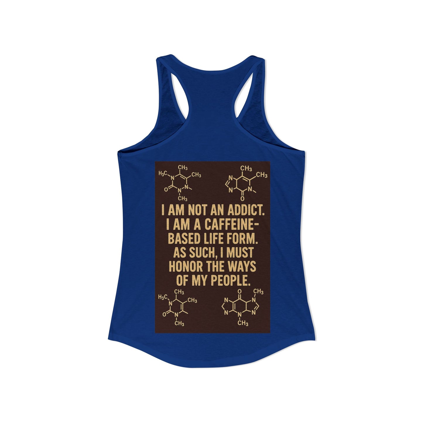 Not An Addict Women's Racerback Tank