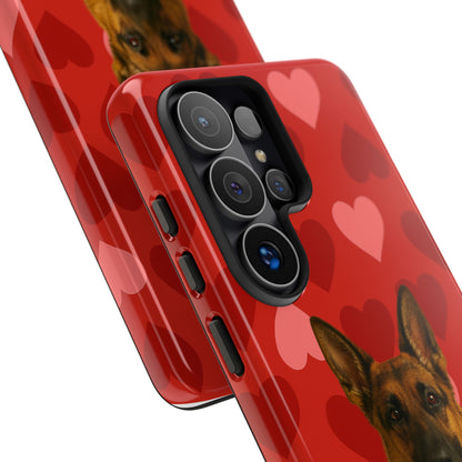 Cupid's Companion German Shepherd Samsung Case