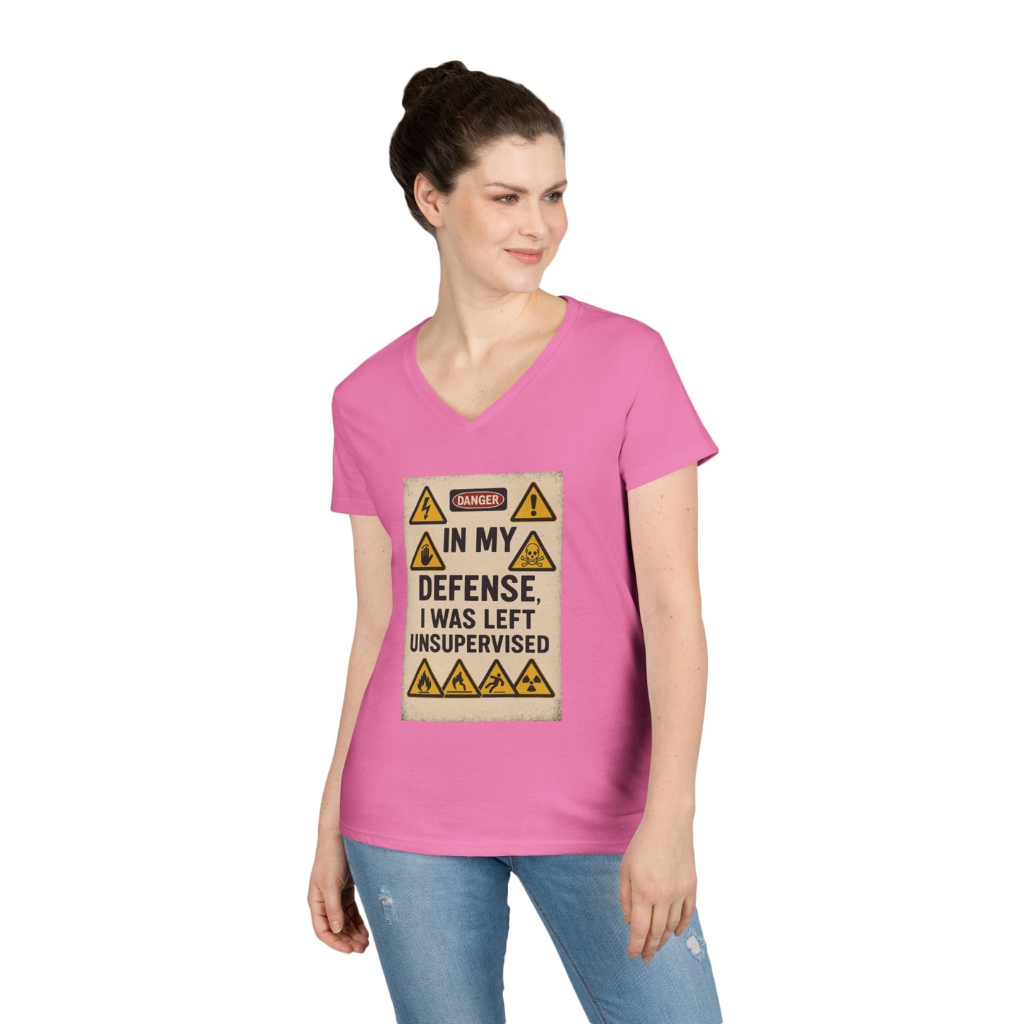 Unsupervised Women's V-Neck T-Shirt