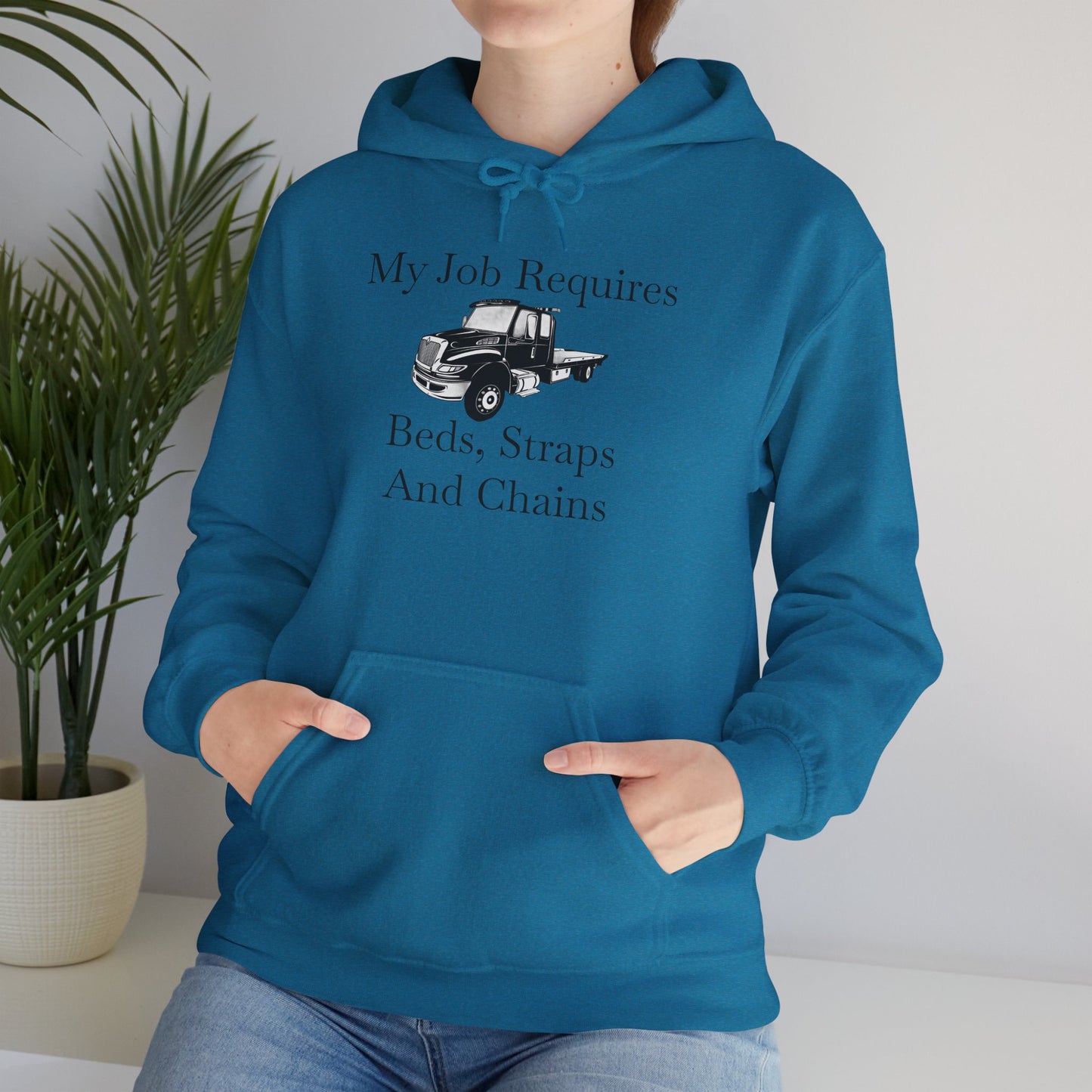 Beds, Straps, And Chains Unisex Hoodie