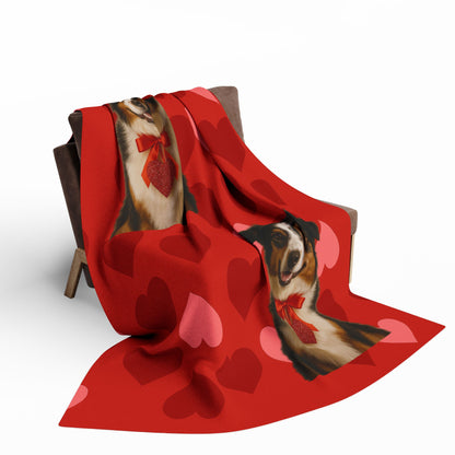 Cupid's Companion Aussie Arctic Fleece Blanket