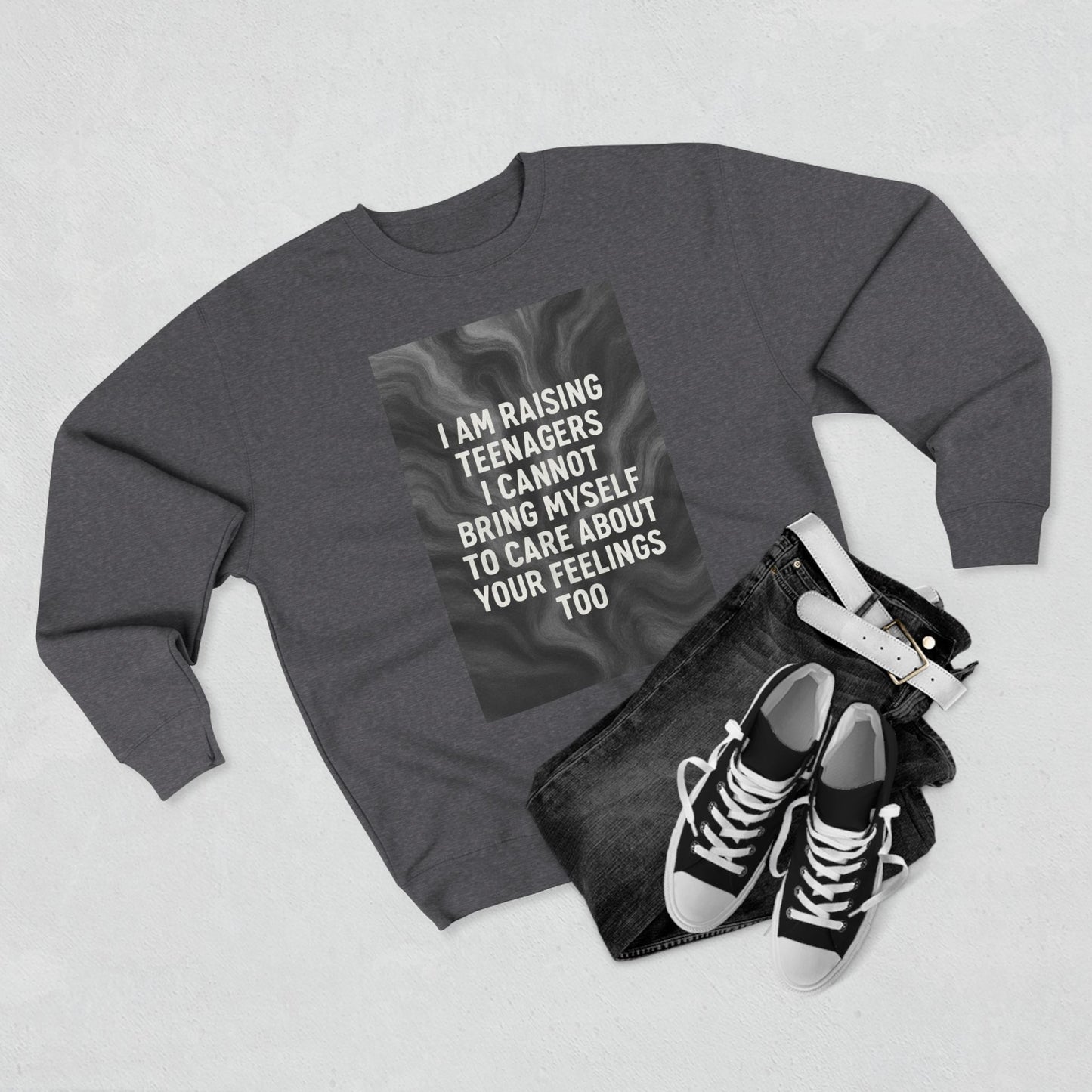 Raising Teenagers Unisex Crewneck Sweatshirt