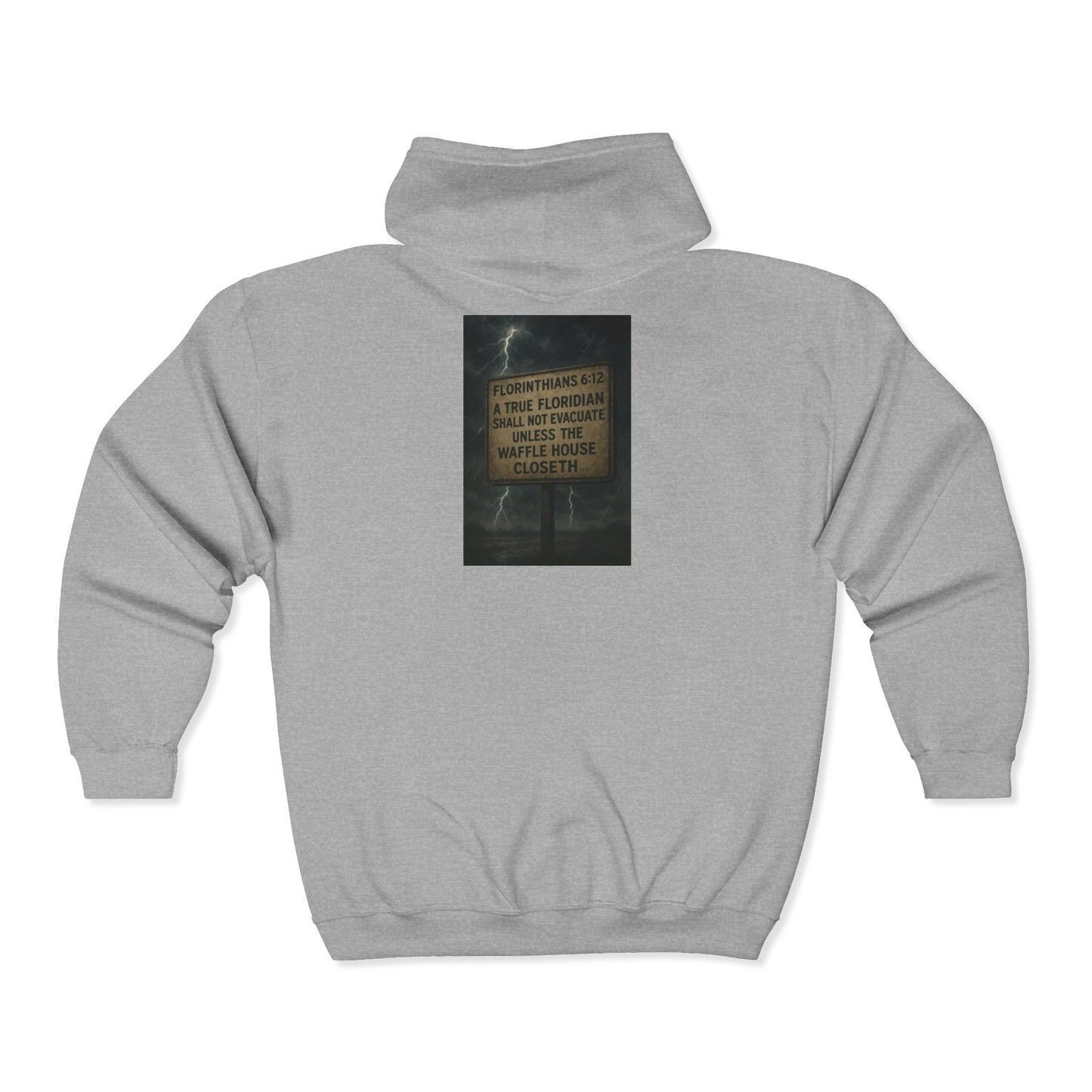 Florinthians 6:12 Unisex Full Zip Hoodie
