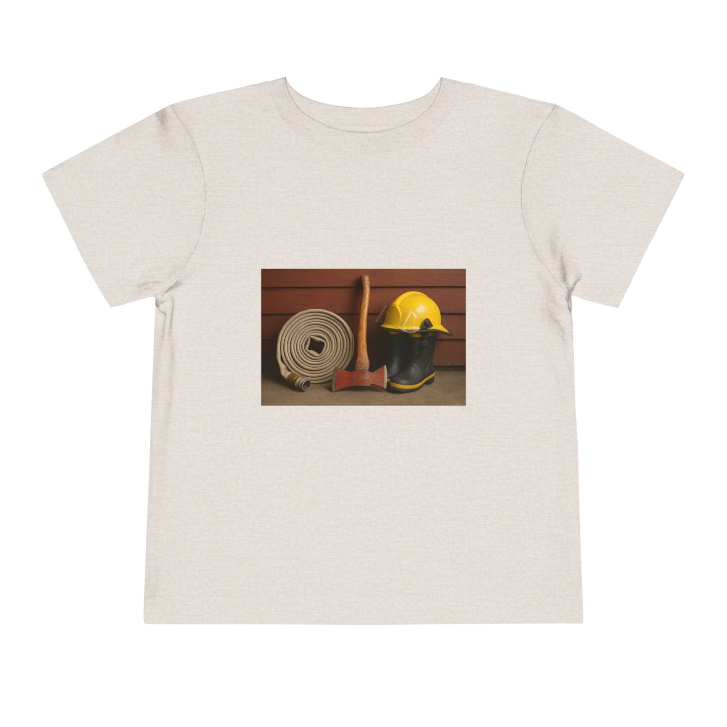 Fire/Rescue Appreciation Toddler Unisex Short Sleeve Crewneck Tee