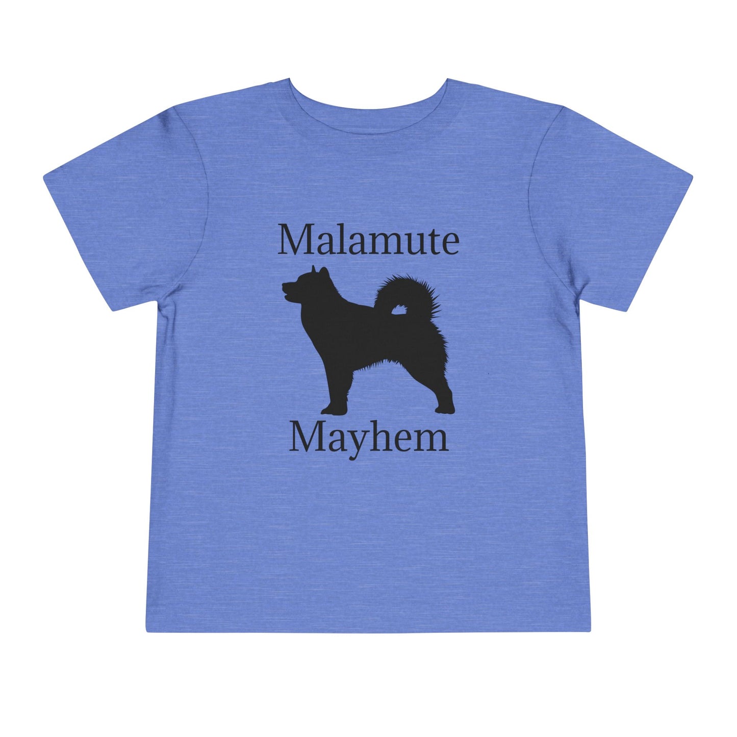 Malamute Mayhem Toddler Unisex Short Sleeve Crewneck Tee