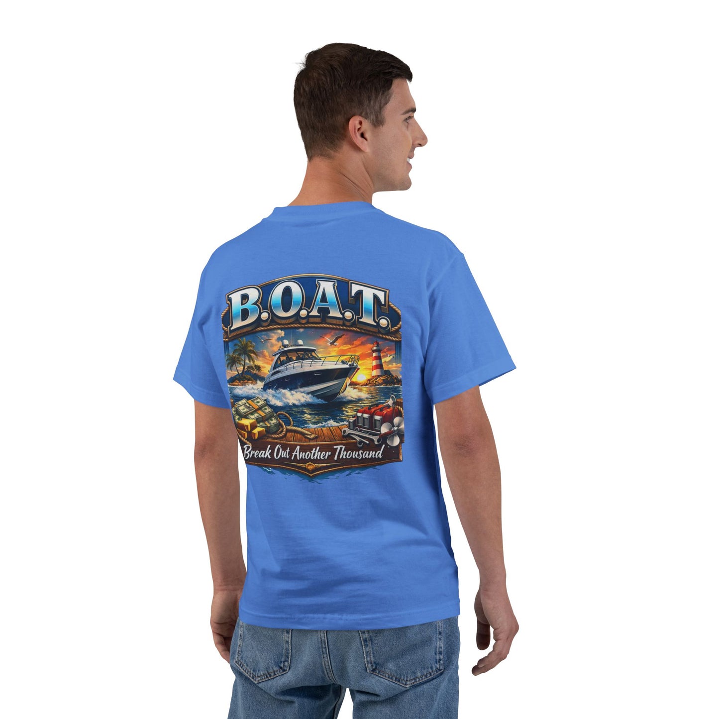 B.O.A.T. Men's Short-Sleeve Crewneck Tee