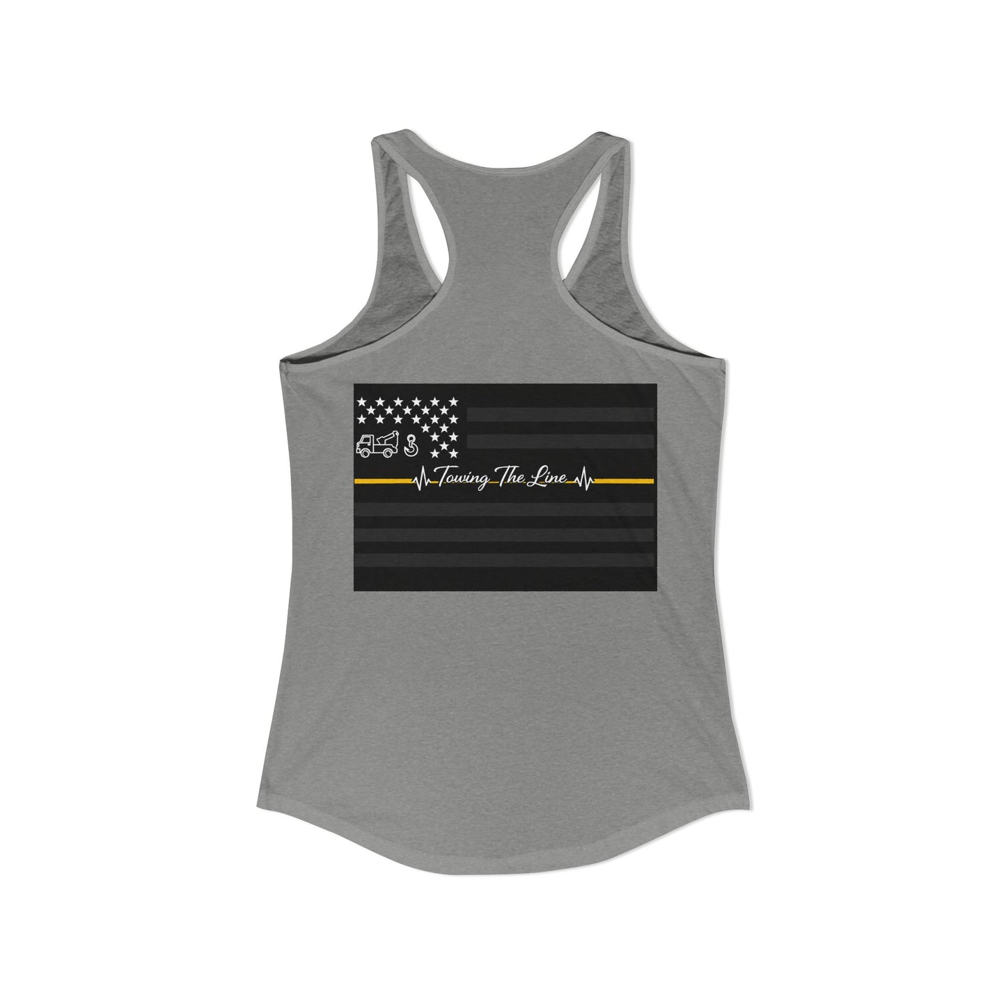 Thin Yellow Line Women's Racerback Tank