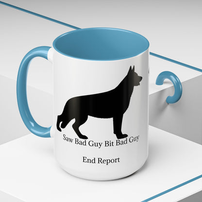 Bad Guy 2-Tone Coffee Mug
