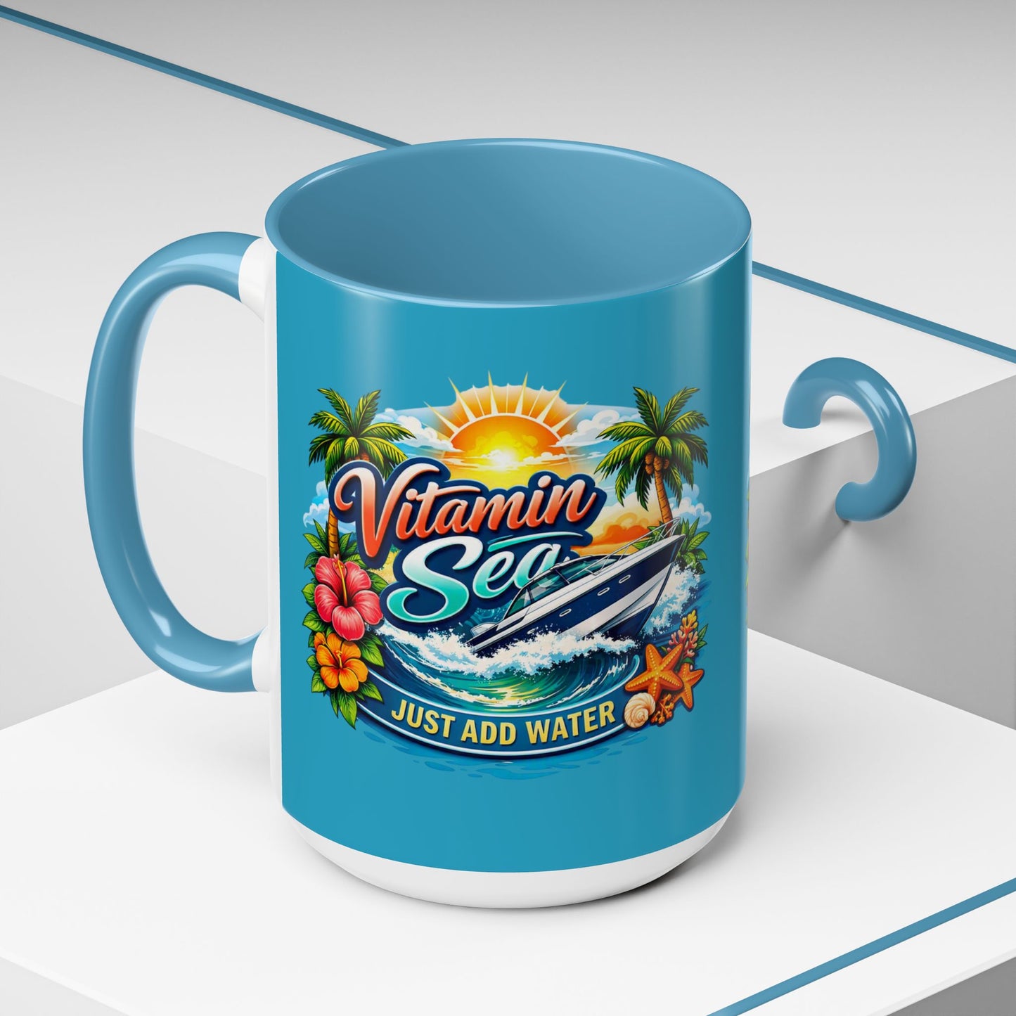 Vitamin Sea 2-Tone Coffee Mug