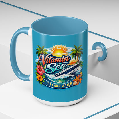 Vitamin Sea 2-Tone Coffee Mug