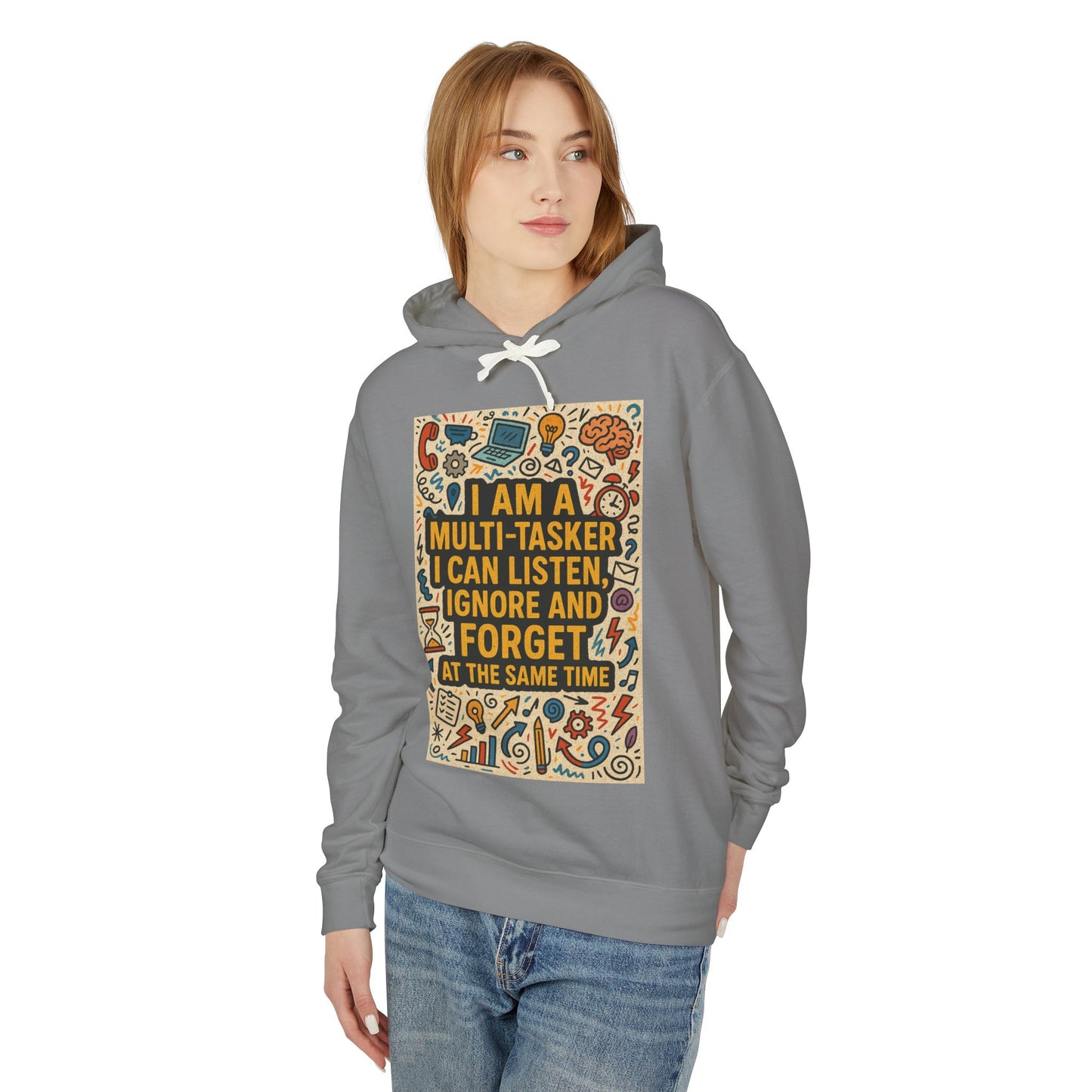 Multi-Tasker Unisex Lightweight Hoodie