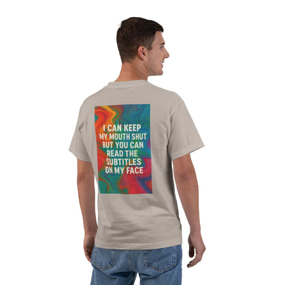 Subtitles Men's Short-Sleeve Crewneck Tee