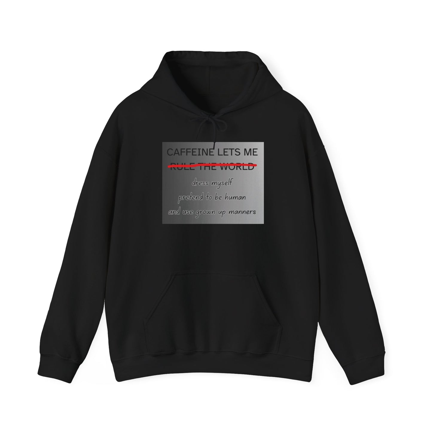 Caffeine Lets Me Unisex Hoodie