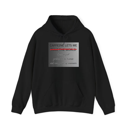 Caffeine Lets Me Unisex Hoodie