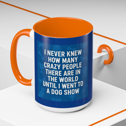 Never Knew 2-Tone Coffee Mug