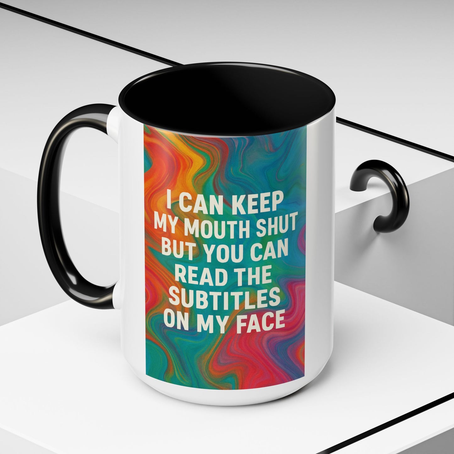 Subtitles 2-Tone Coffee Mug