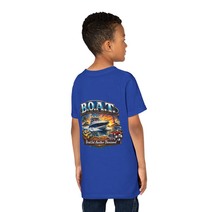 B.O.A.T. Youth Unisex Short Sleeve Crewneck Tee