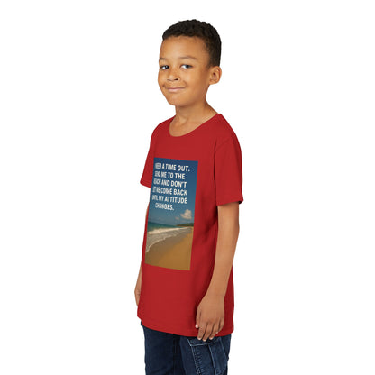Time Out Youth Unisex Short Sleeve Crewneck Tee