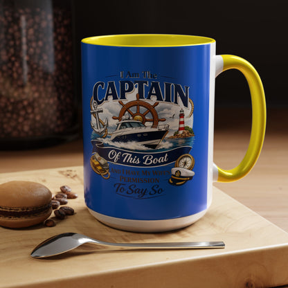 Captain 2-Tone Coffee Mug