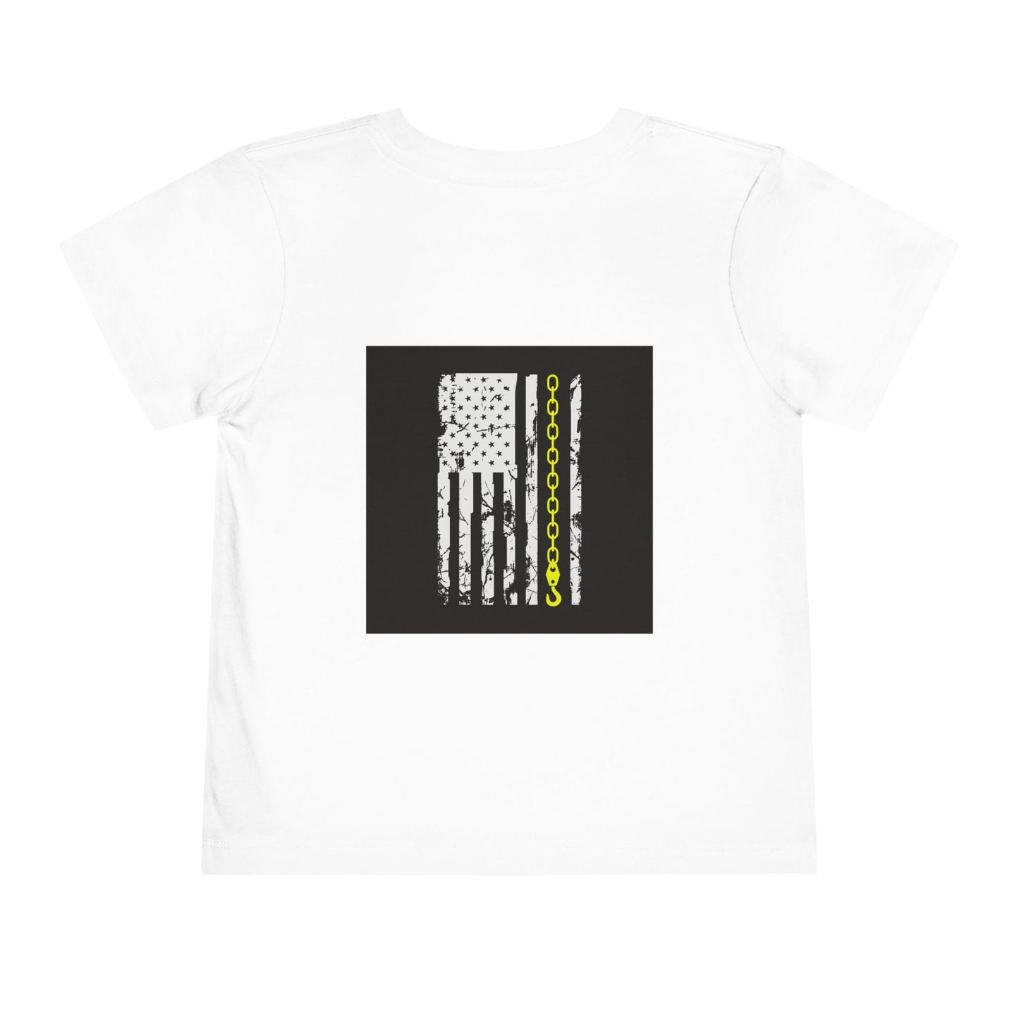 Thin Yellow Line Toddler Unisex Short Sleeve Crewneck Tee