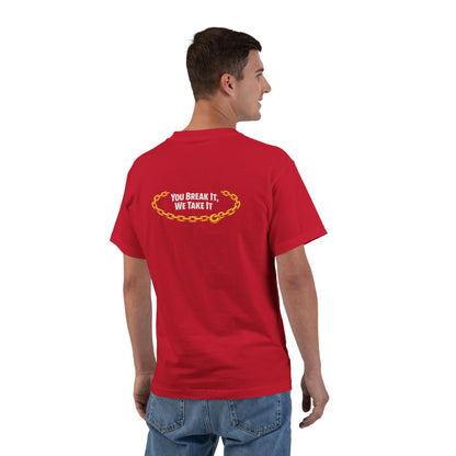 You Break It Men's Short-Sleeve Crewneck Tee
