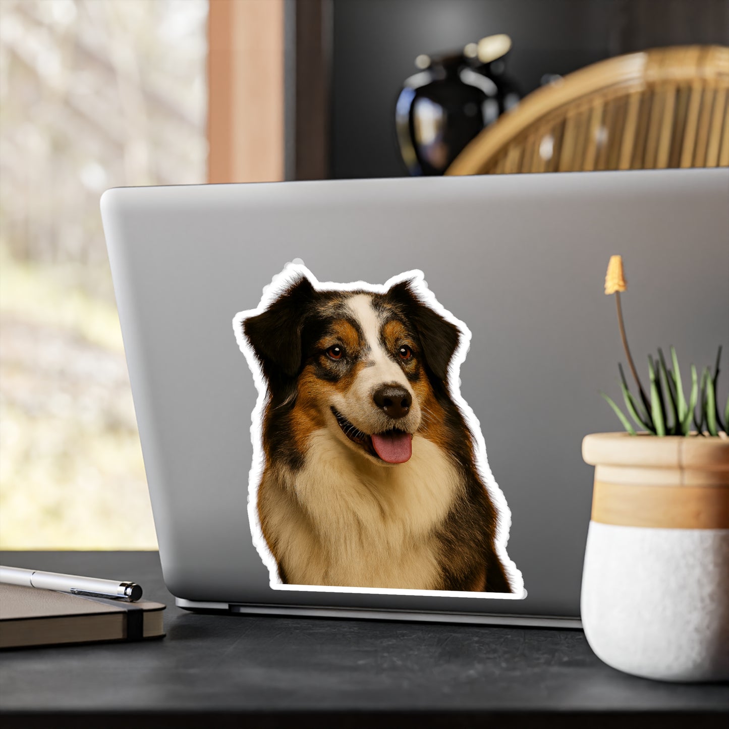 Aussie Head Vinyl Decal