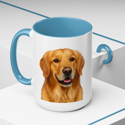 Golden Head 2-Tone Coffee Mug