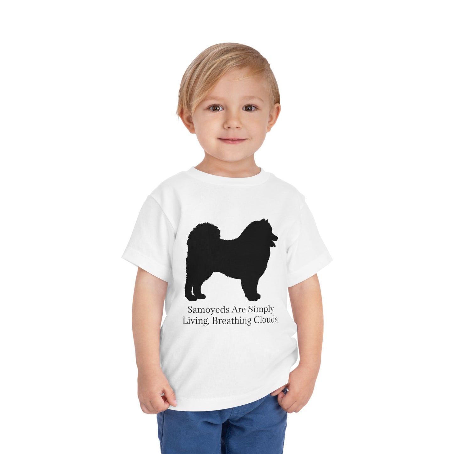 Clouds Toddler Unisex Short Sleeve Crewneck Tee