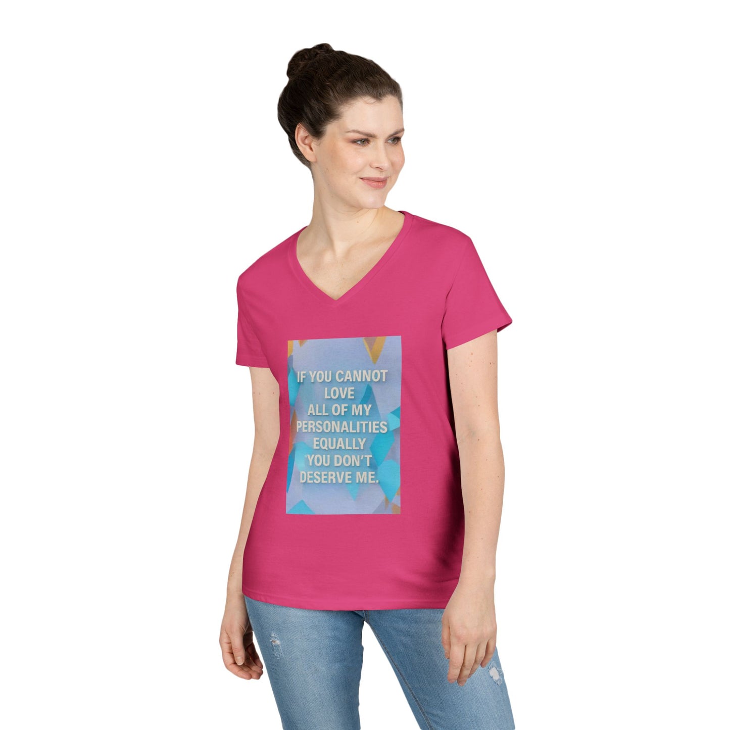All Of My Personalities Women's V-Neck T-Shirt