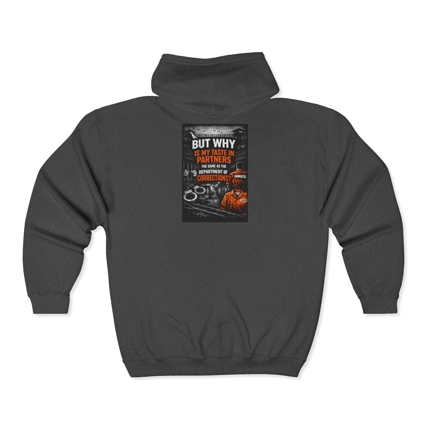 Department Of Corrections Unisex Full Zip Hoodie