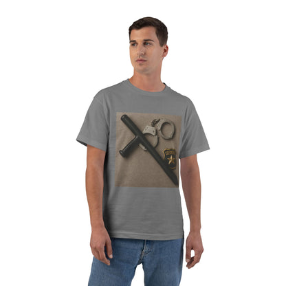 Law Enforcement Appreciation Men's Short-Sleeve Crewneck Tee