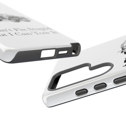 I Can't Fix Stupid Heavy Tow Truck Samsung Case