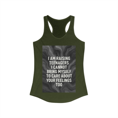 Raising Teenagers Women's Racerback Tank