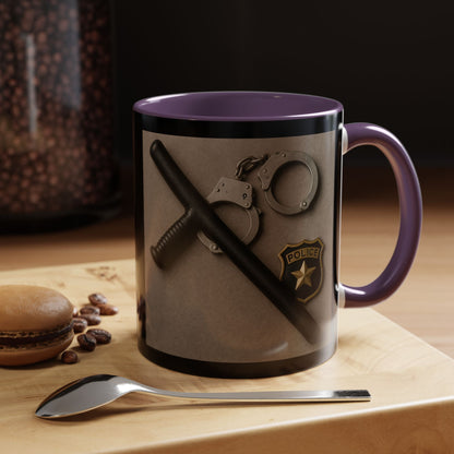 Law Enforcement Appreciation 2-Tone Coffee Mug