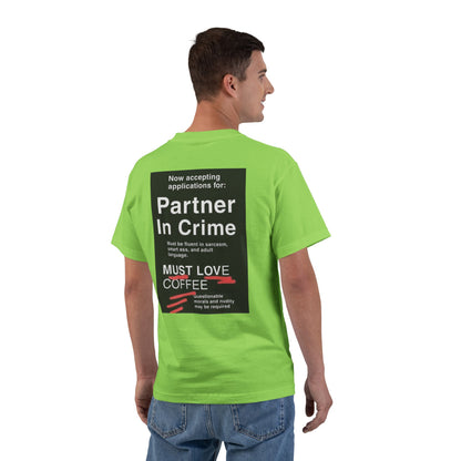 Partner In Crime Men's Short-Sleeve Crewneck Tee