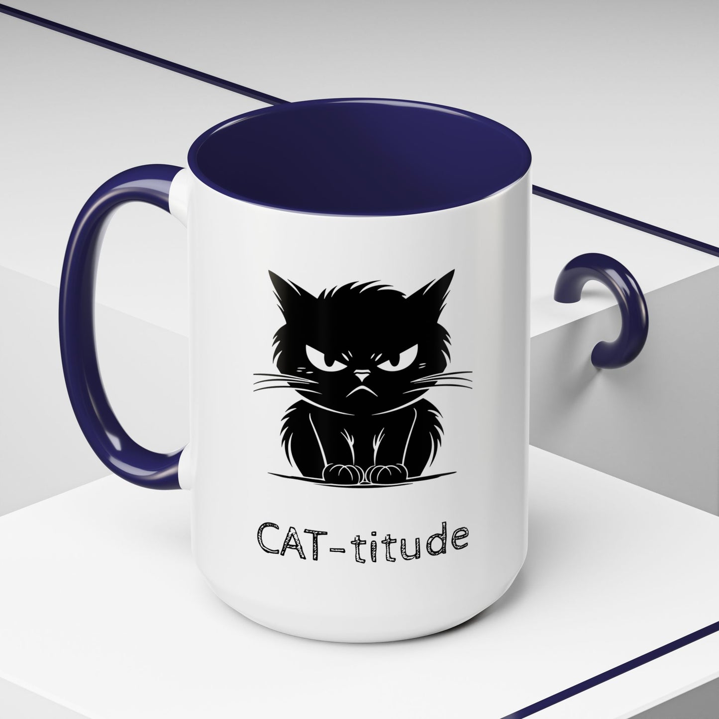 CAT-titude 2-Tone Coffee Mug