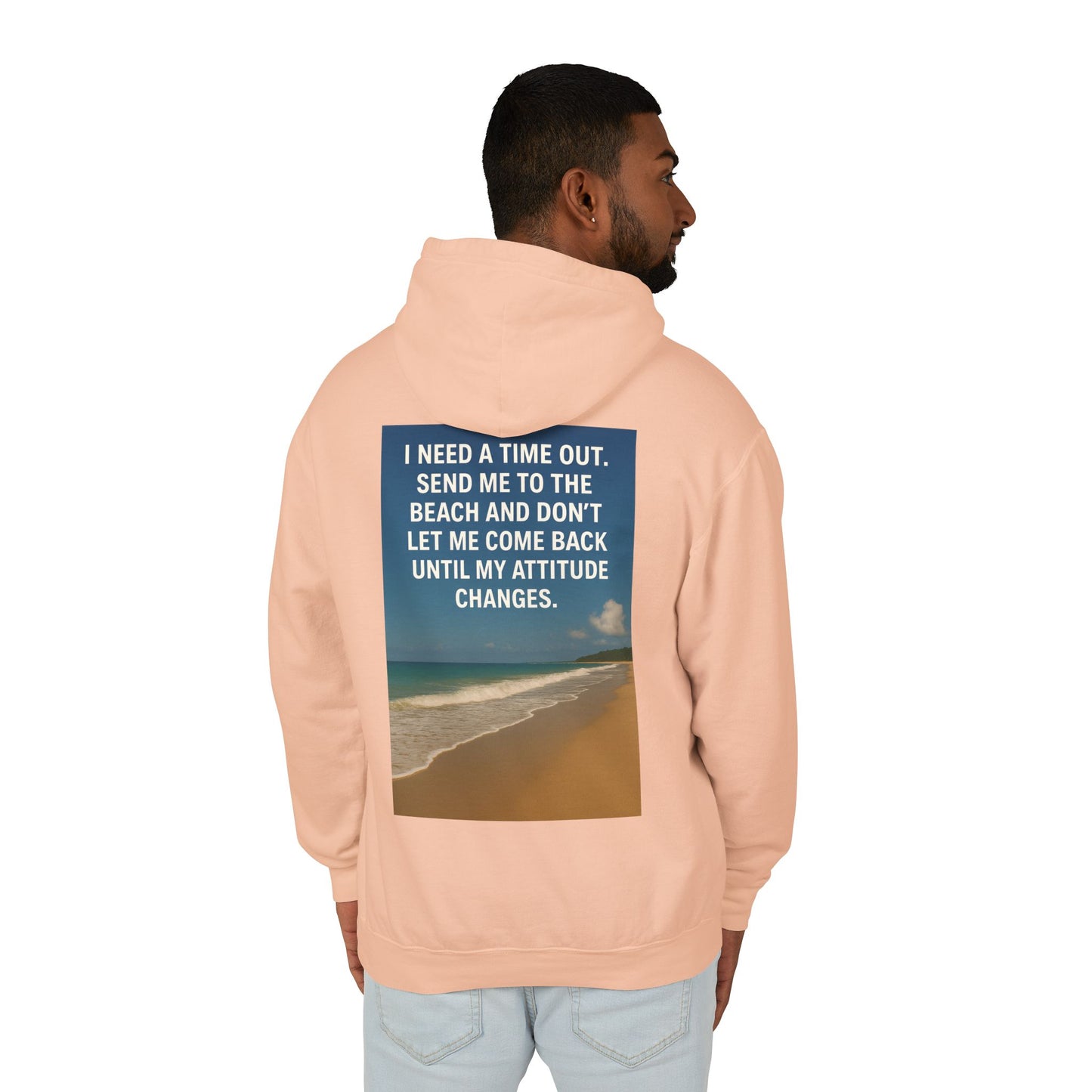 Time Out Unisex Lightweight Hoodie